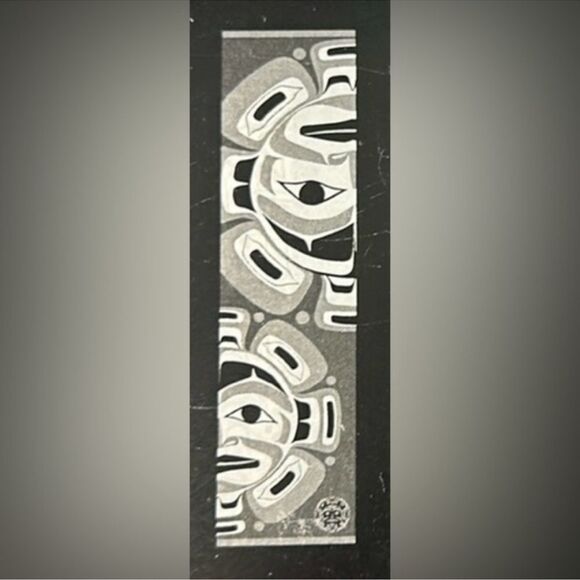 magenta moon mask silk teal blue luxury scarf wrap - Picture 15 of 16